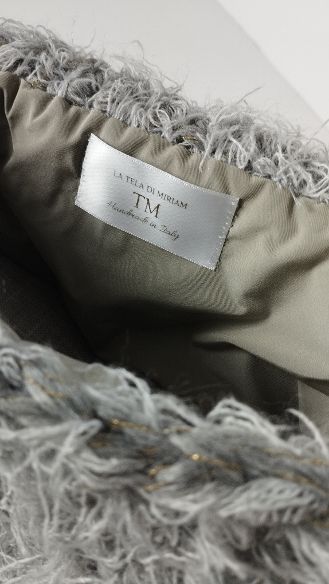 Borsa uncinetto in pelo e lurex Amira interno