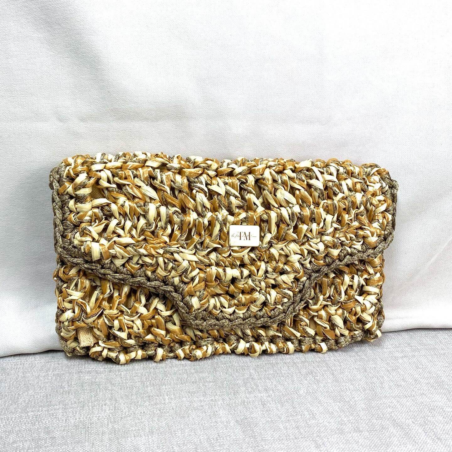 Borsa uncinetto rafia Elisa