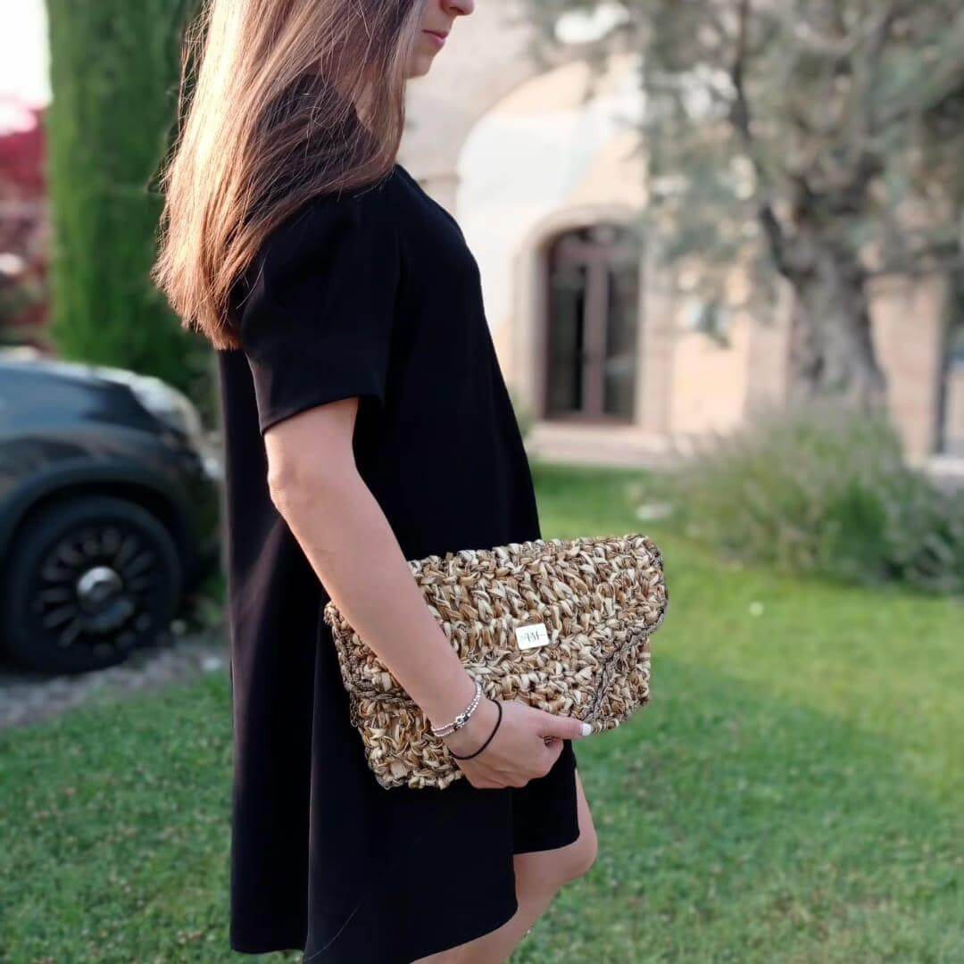 Borsa uncinetto rafia Elisa 