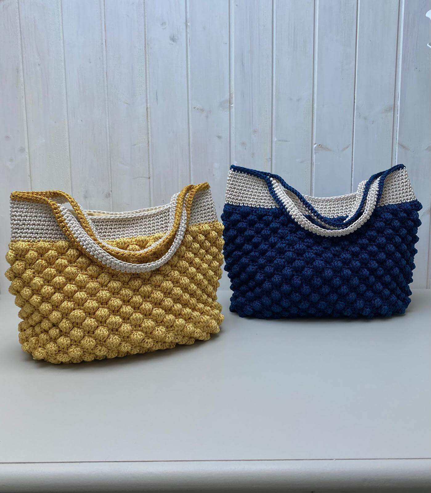 Borsa nocciolina uncinetto Samira