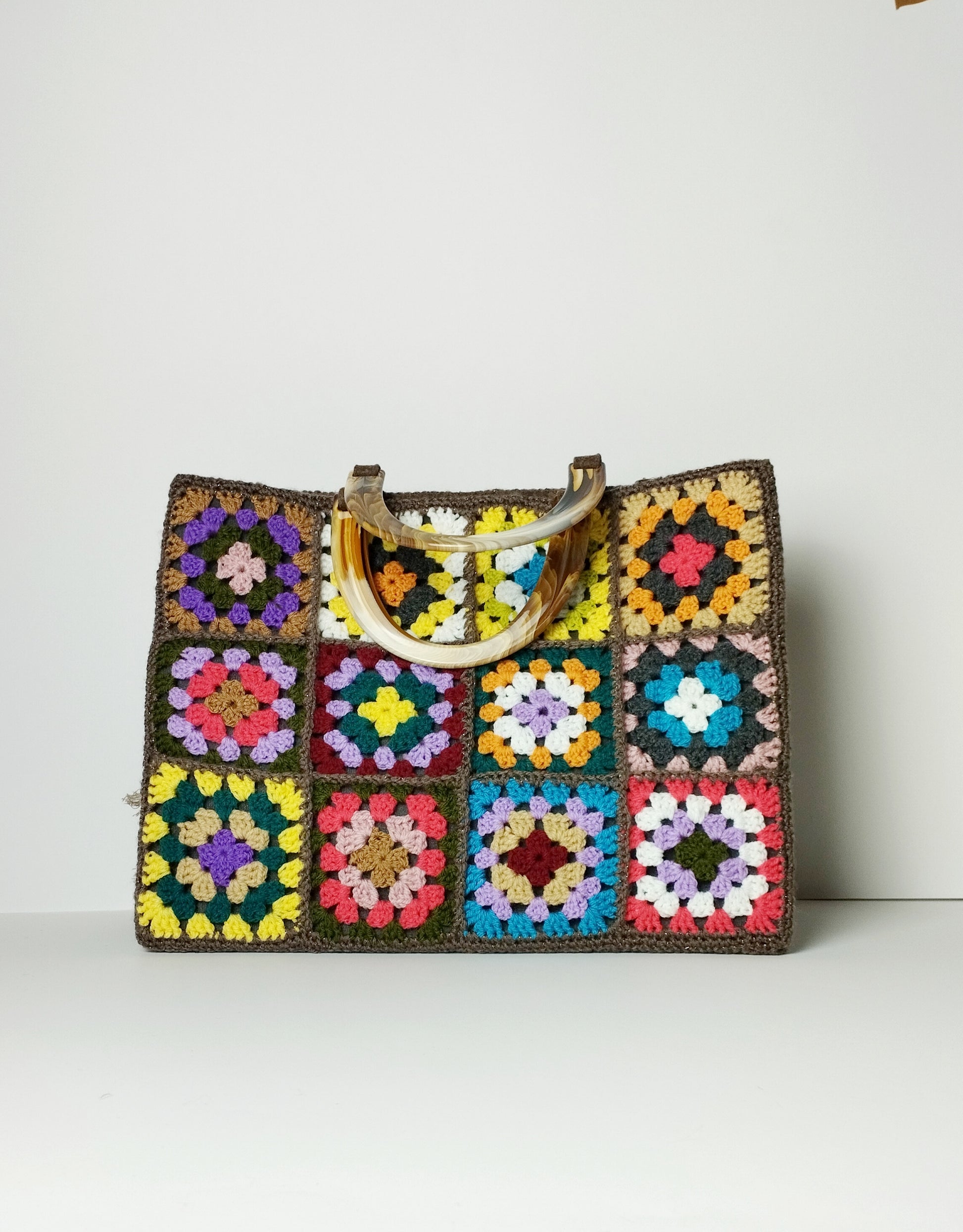Borsa uncinetto granny Aurora Vintage